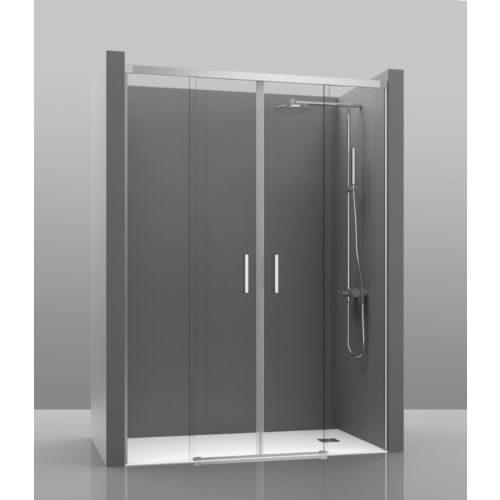 4-part shower enclosure with sliding doors Cosmo