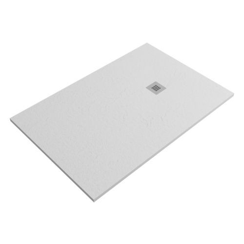 Composite shower tray Slim Eco 100x220 cm slate white